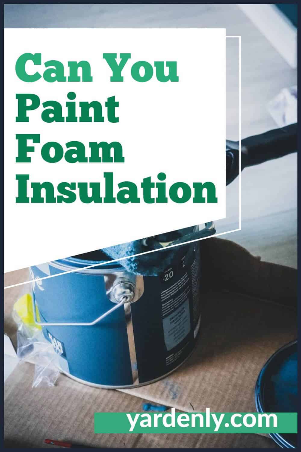 Can You Paint Foam Insulation (1)