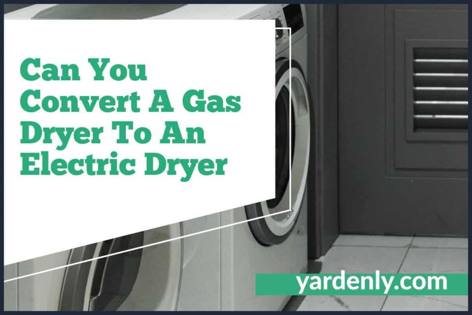 Can You Convert A Gas Dryer To An Electric Dryer (2)