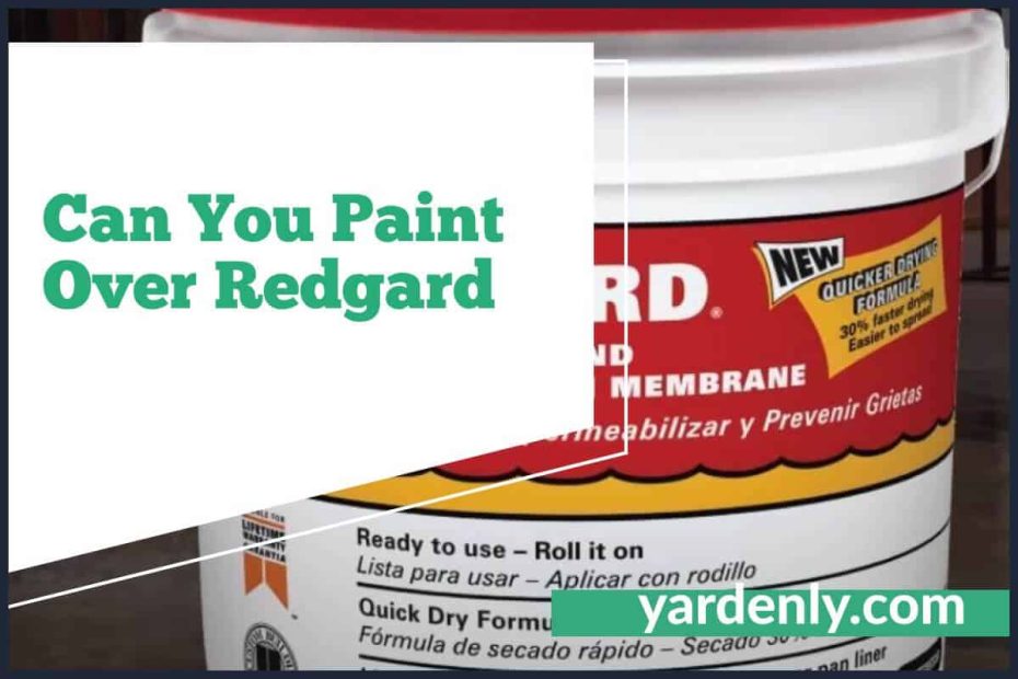 Can You Paint Over Redgard (2)
