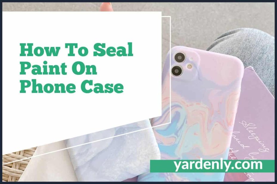 How To Seal Paint On Phone Case
