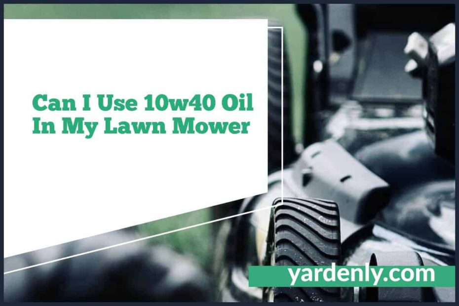 Can I Use 10w40 Oil In My Lawn Mower (1)