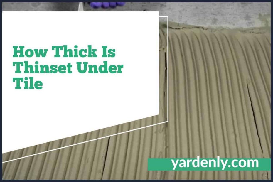 How Thick Is Thinset Under Tile (1)