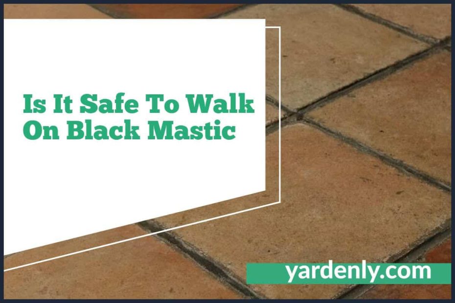 Is It Safe To Walk On Black Mastic