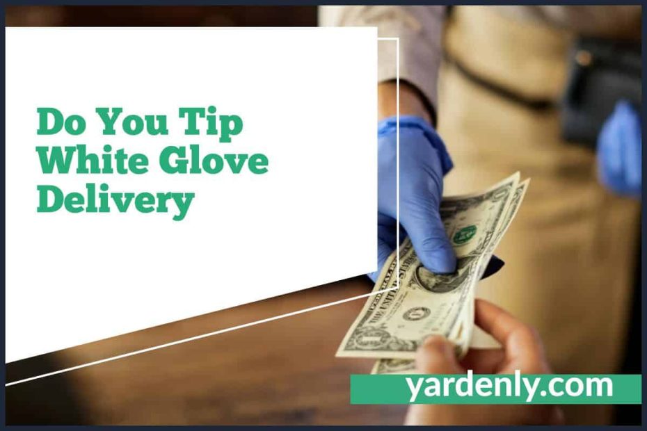 Do You Tip White Glove Delivery