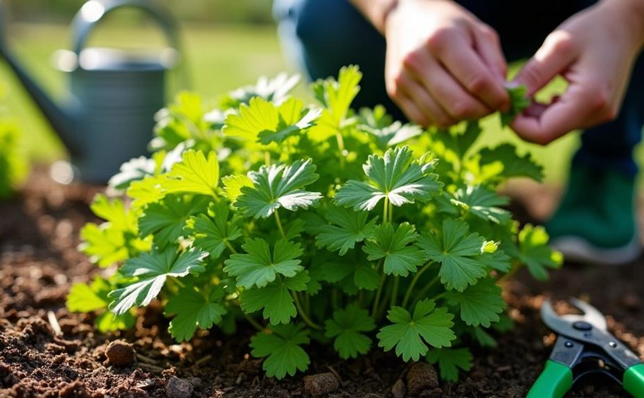 prevent cilantro bolting tips