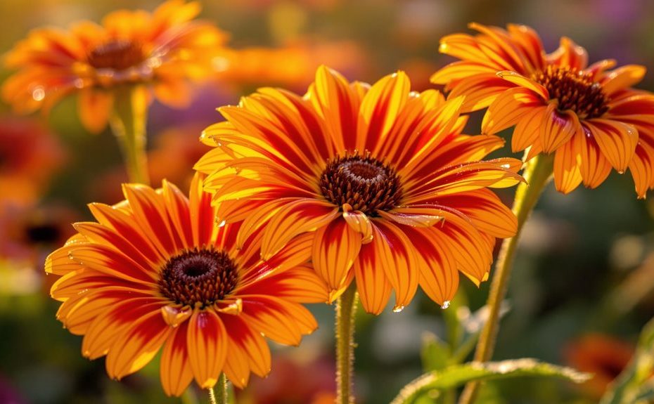 vibrant zinnia like perennials