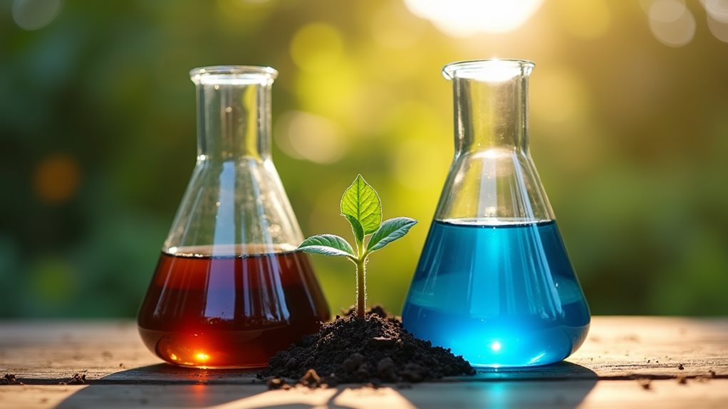 organic versus synthetic choices