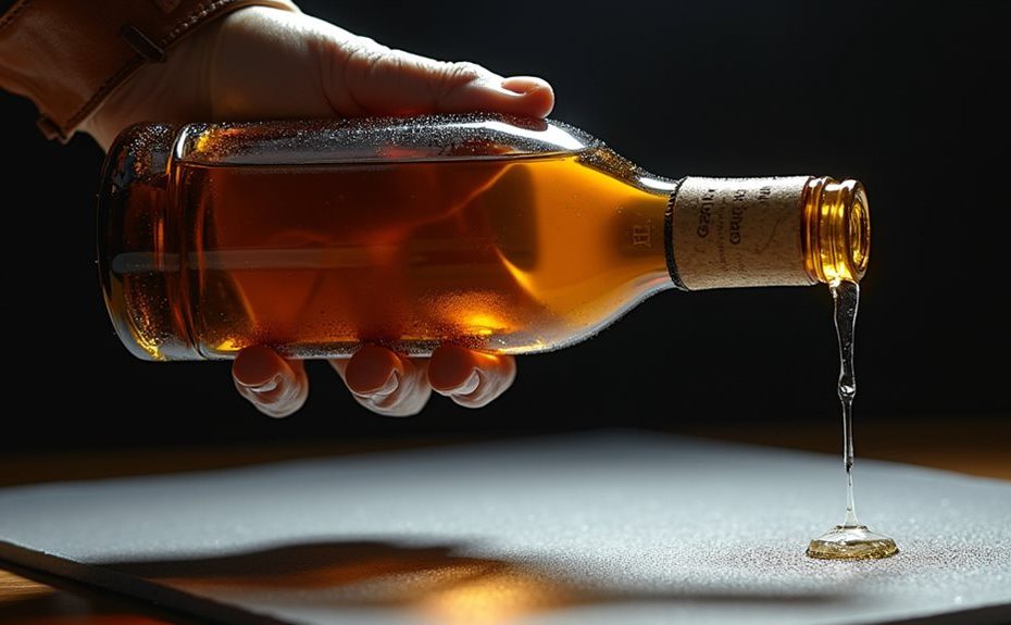 cutting wine bottle tops