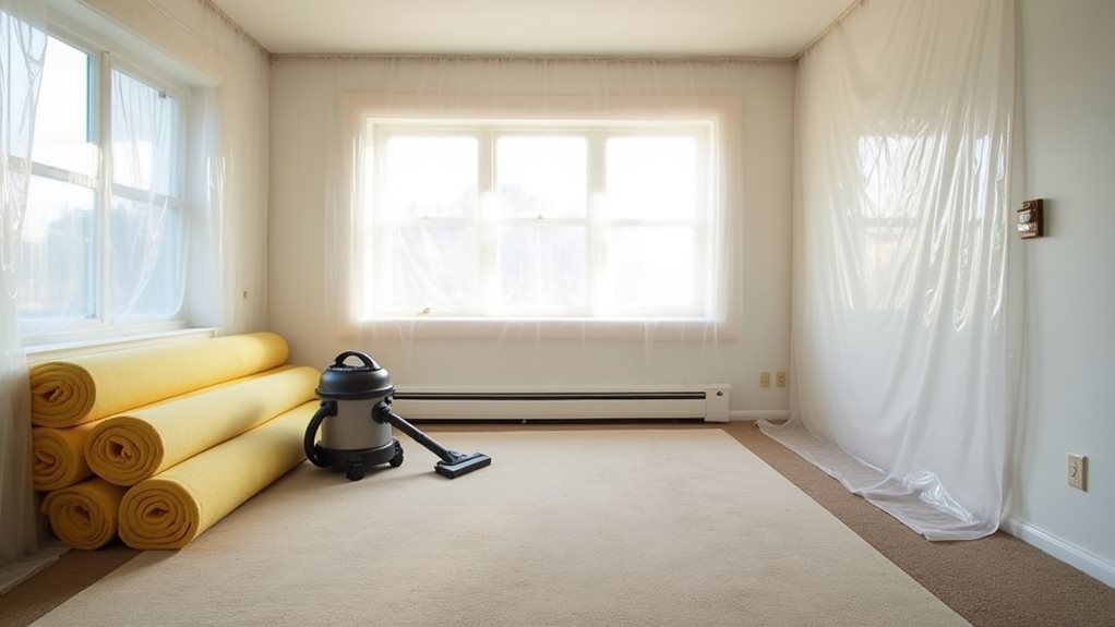 dust and debris control