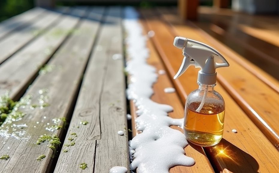 effective deck cleaning solution