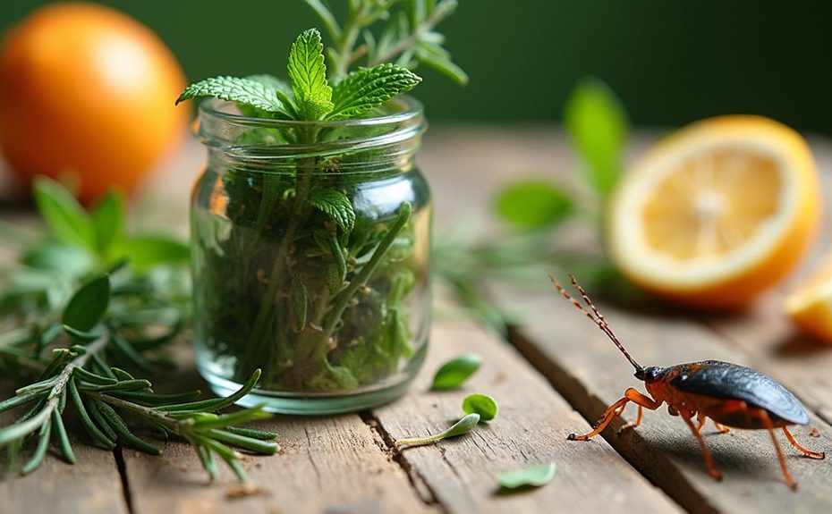 natural repellents for water bugs