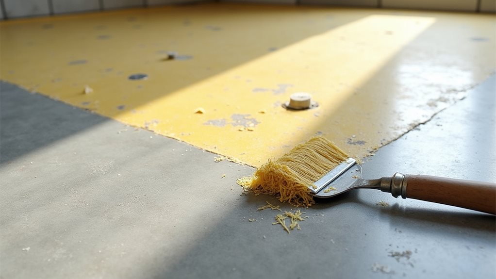 subfloor cleaning post removal