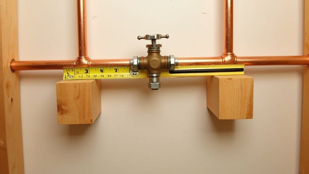 support block installation process