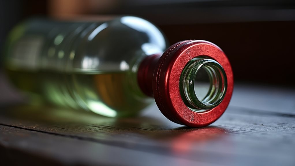 wine bottle preparation steps