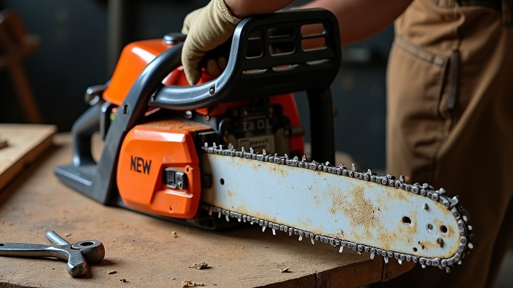 chainsaw maintenance and care