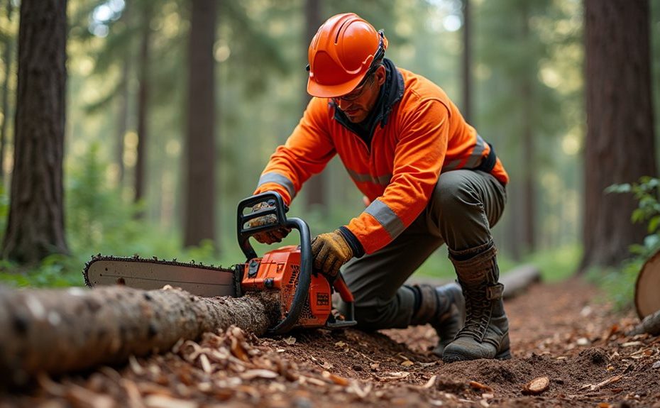 chainsaw operation safety tips