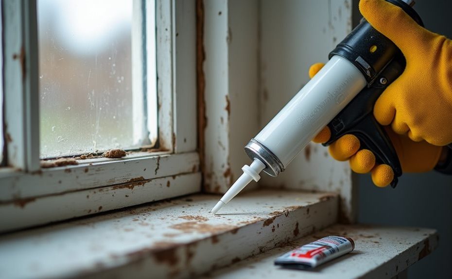 seal windows to prevent drafts