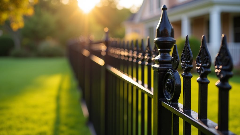 How Much Does a Wrought Iron Fence Cost? Budgeting Guide - Yardique