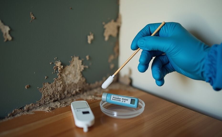 home mold testing methods