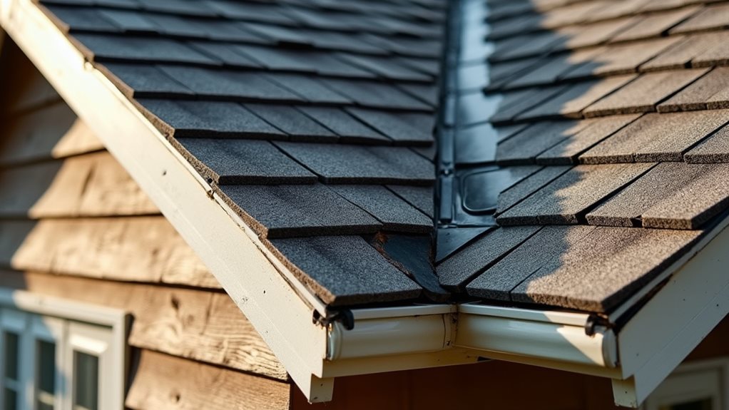 inspect roof intersections for gaps