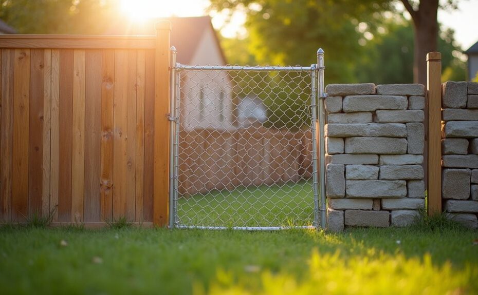 least expensive fence type