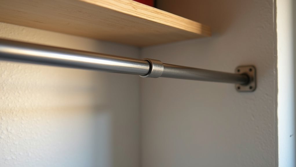 optimal closet rod placement