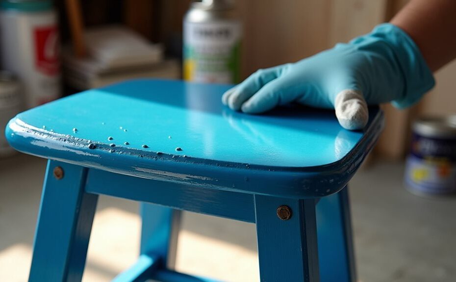 touch dry quickly fully cured