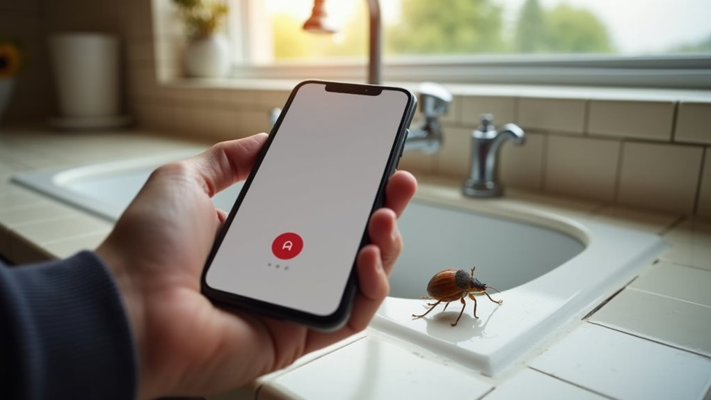 call professionals for infestations