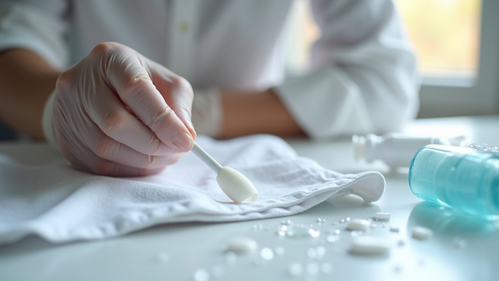 protective testing before solvent use