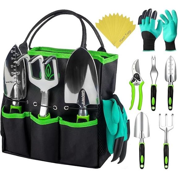 GROWIT Heavy Duty Gardening Tools Set (22-Piece)