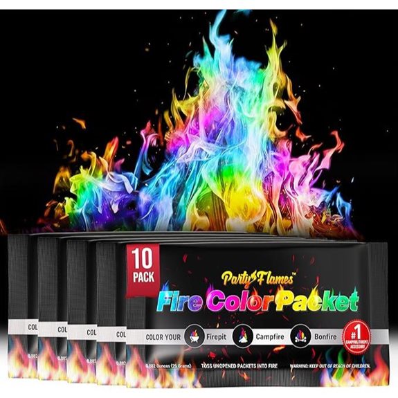Magic Campfire Fire Color Changing Packets (10-Pack)
