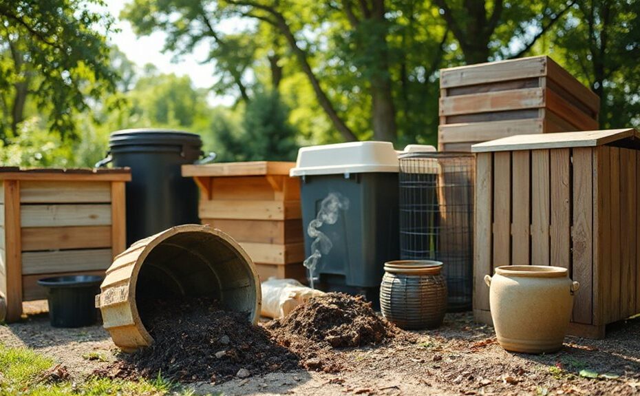 top backyard compost bins