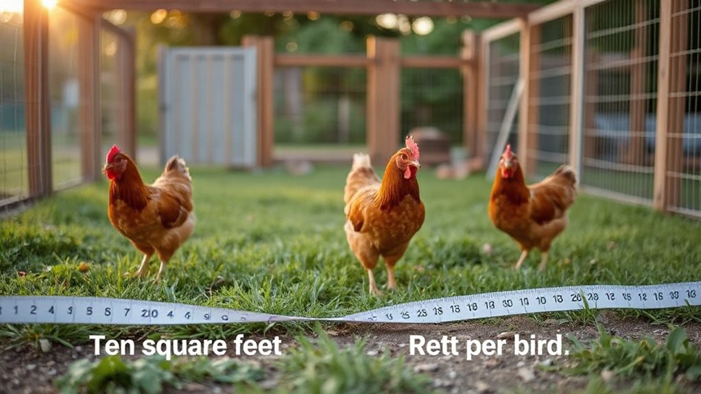 adequate coop and run space