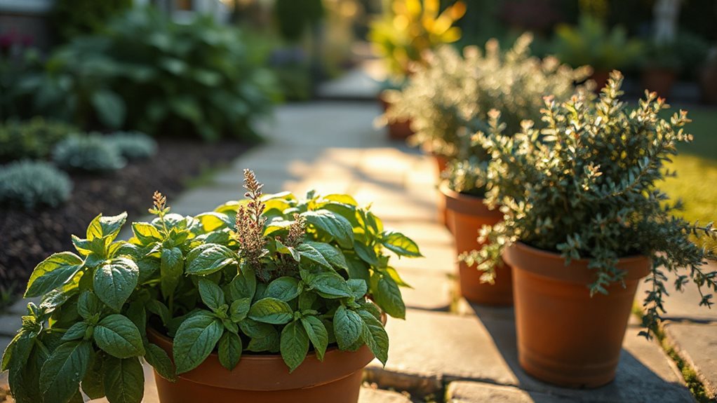 aromatic herbs repel snakes