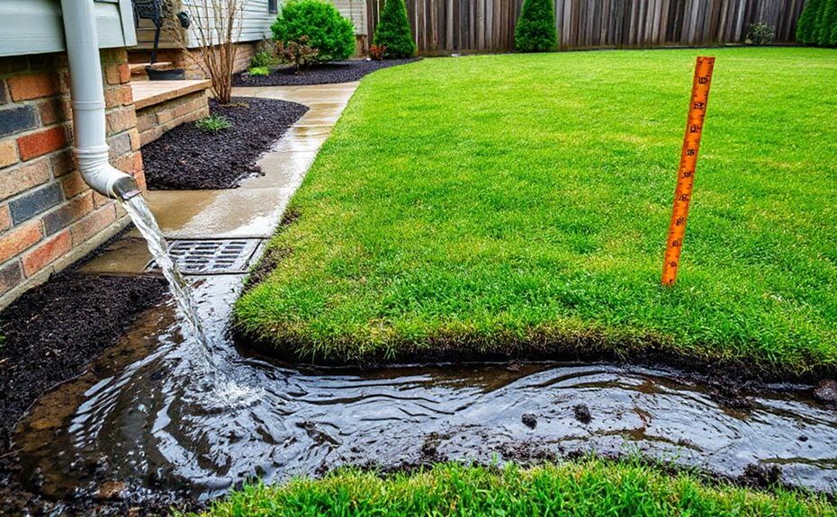 calculate your yard s drainage