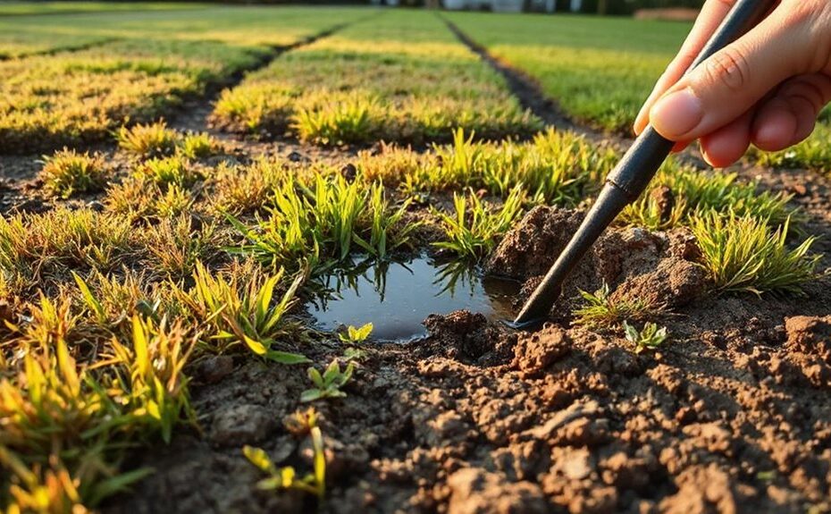 compacted lawn soil problems