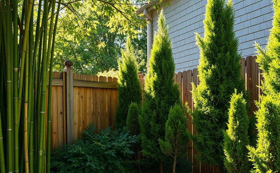 fast growing privacy plants