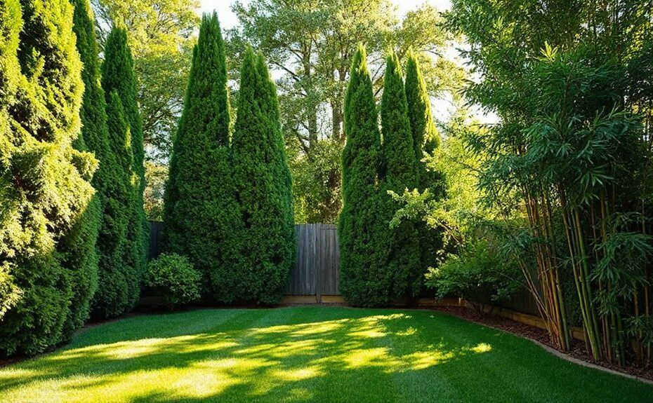 fast growing privacy plants