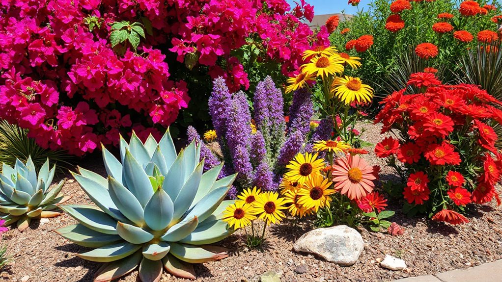 heat tolerant low maintenance flowering plants