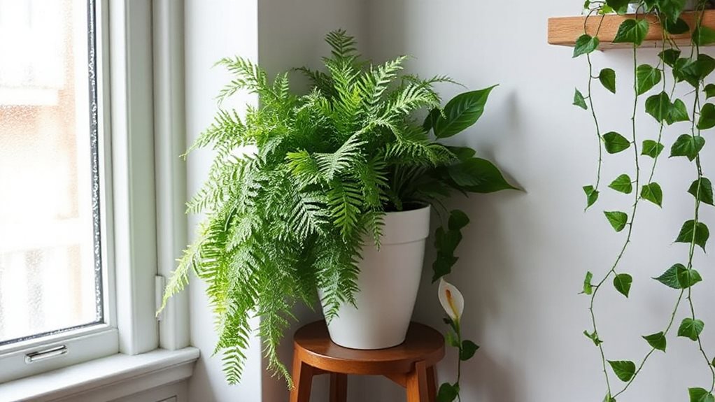houseplants reduce excess moisture