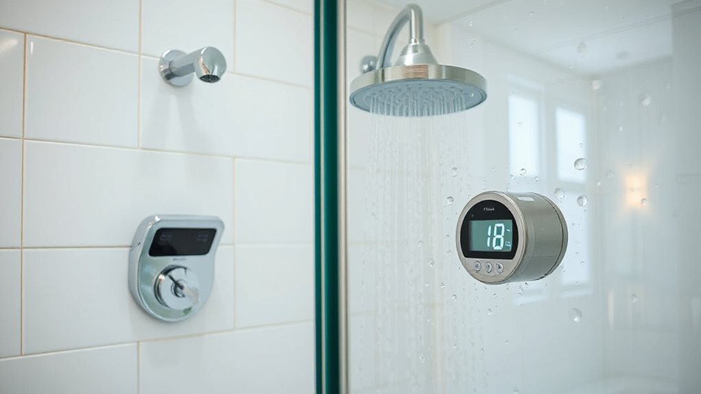 limit showers to eight minutes