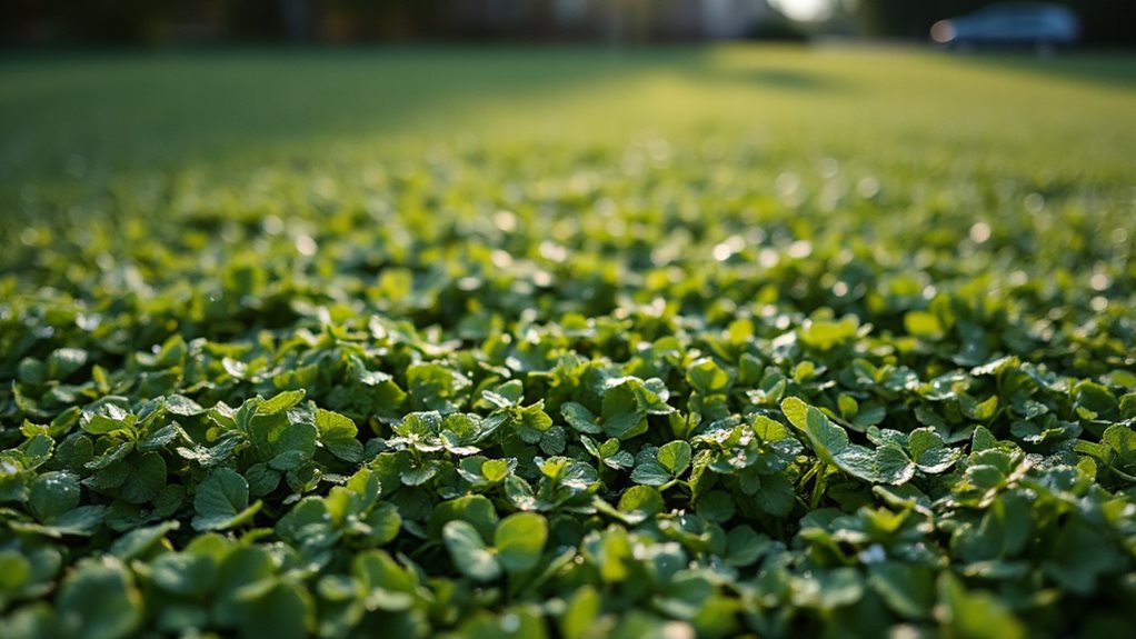 low maintenance nitrogen fixing lawn