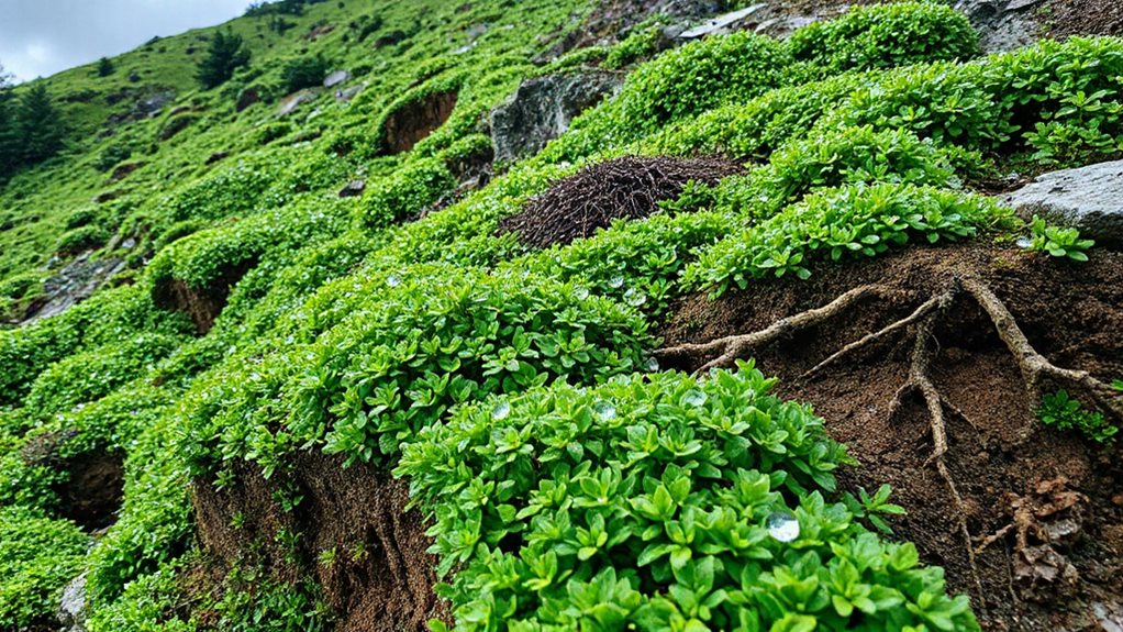 maintain dense vegetative groundcover