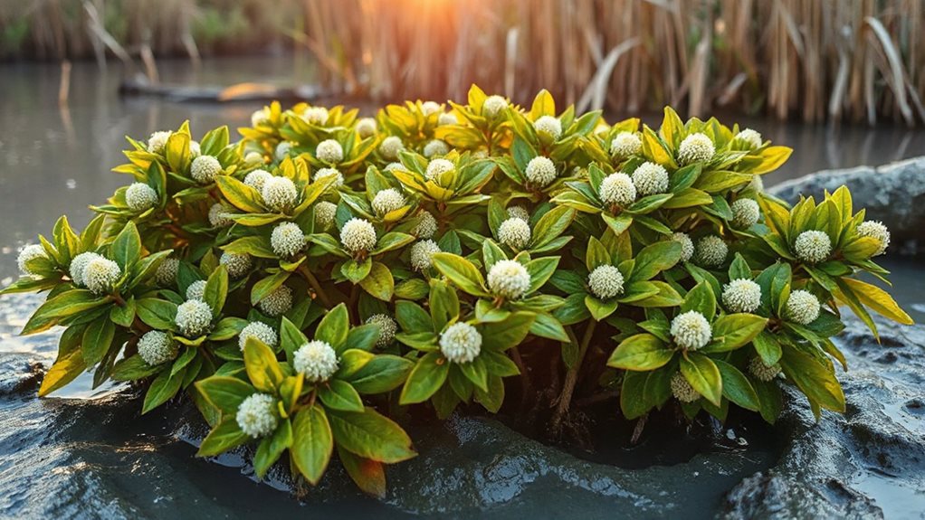 native plants for flooded clay