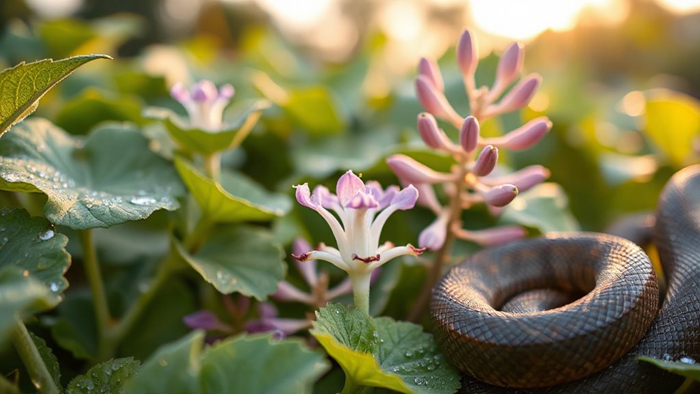 plant aromatic snake repellents