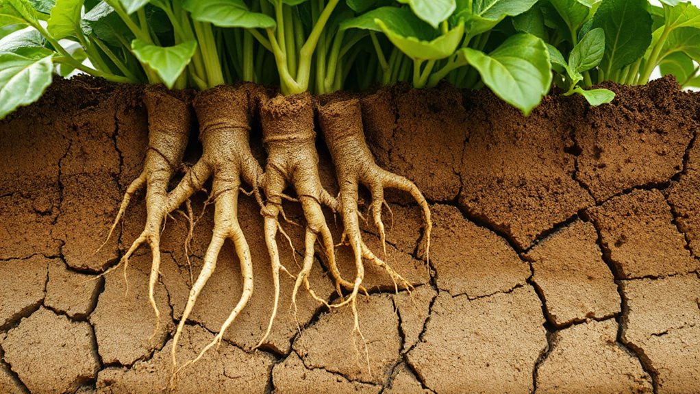 plants loosen compacted soil