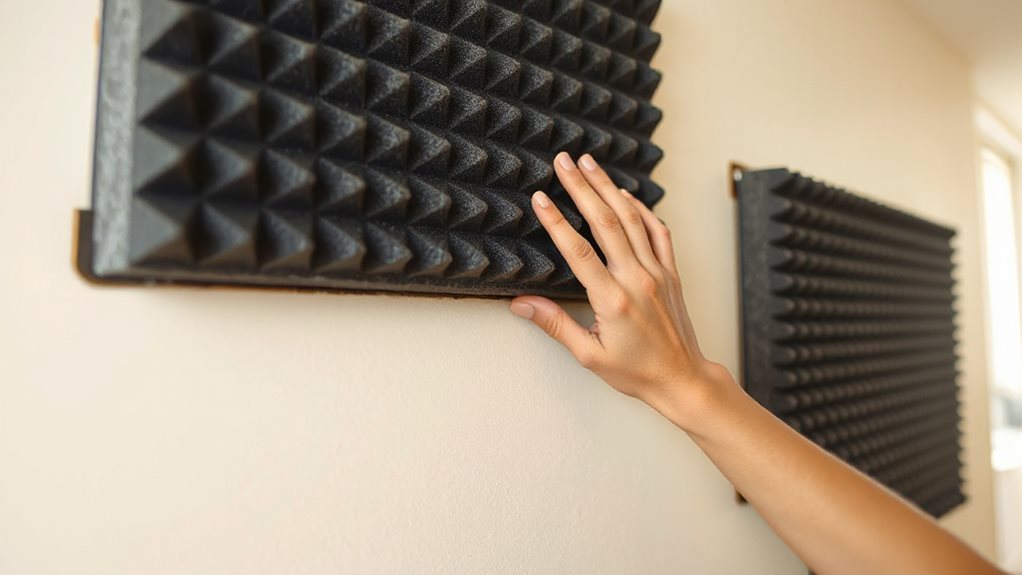 porous panels absorb midfrequencies efficiently