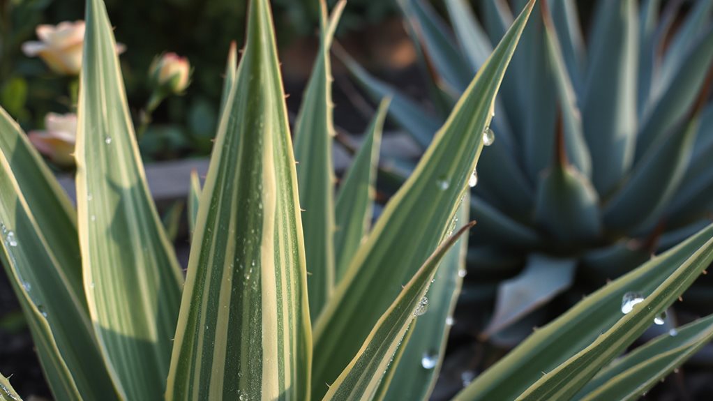 sharp upright mildly toxic barrier
