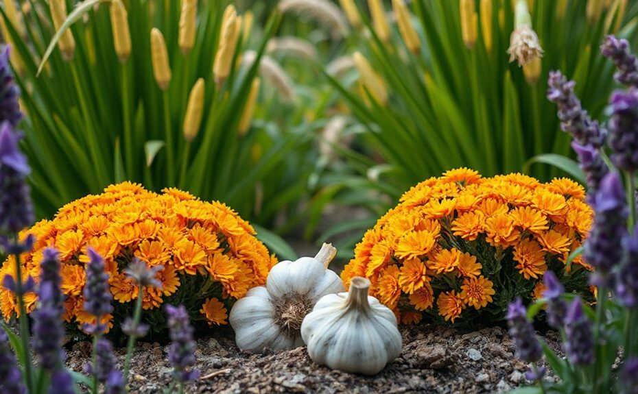 snake repelling garden plants