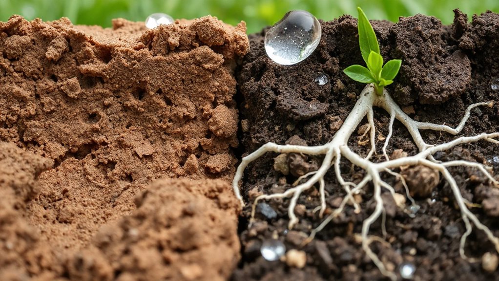 soil compaction suffocates lawns
